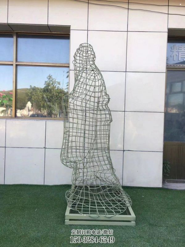 镂空孔子雕塑服务商，景观雕塑，铁艺校园人物雕塑选定